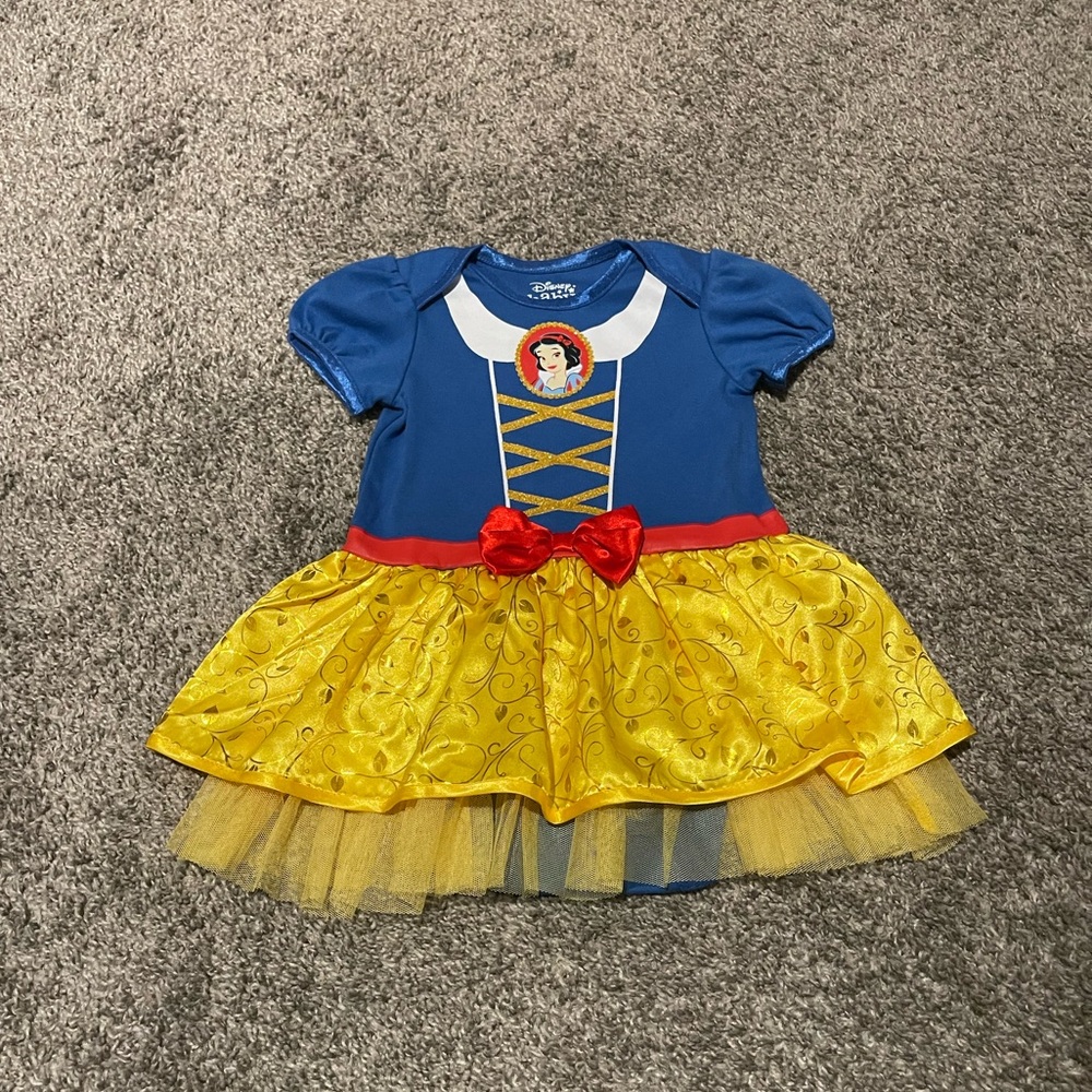 Disney Princess Cinderella Ariel Belle Snow White Girls Cosplay Size 6-12 Months
